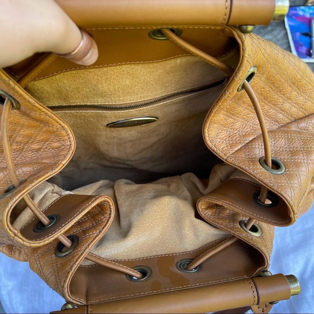 Zac Posen Tan Quilted Beatrice Bag - Picture 5 of 9